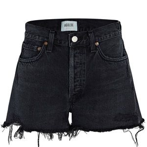NWT Black Agolde Parker High Rise Shorts - Revolve